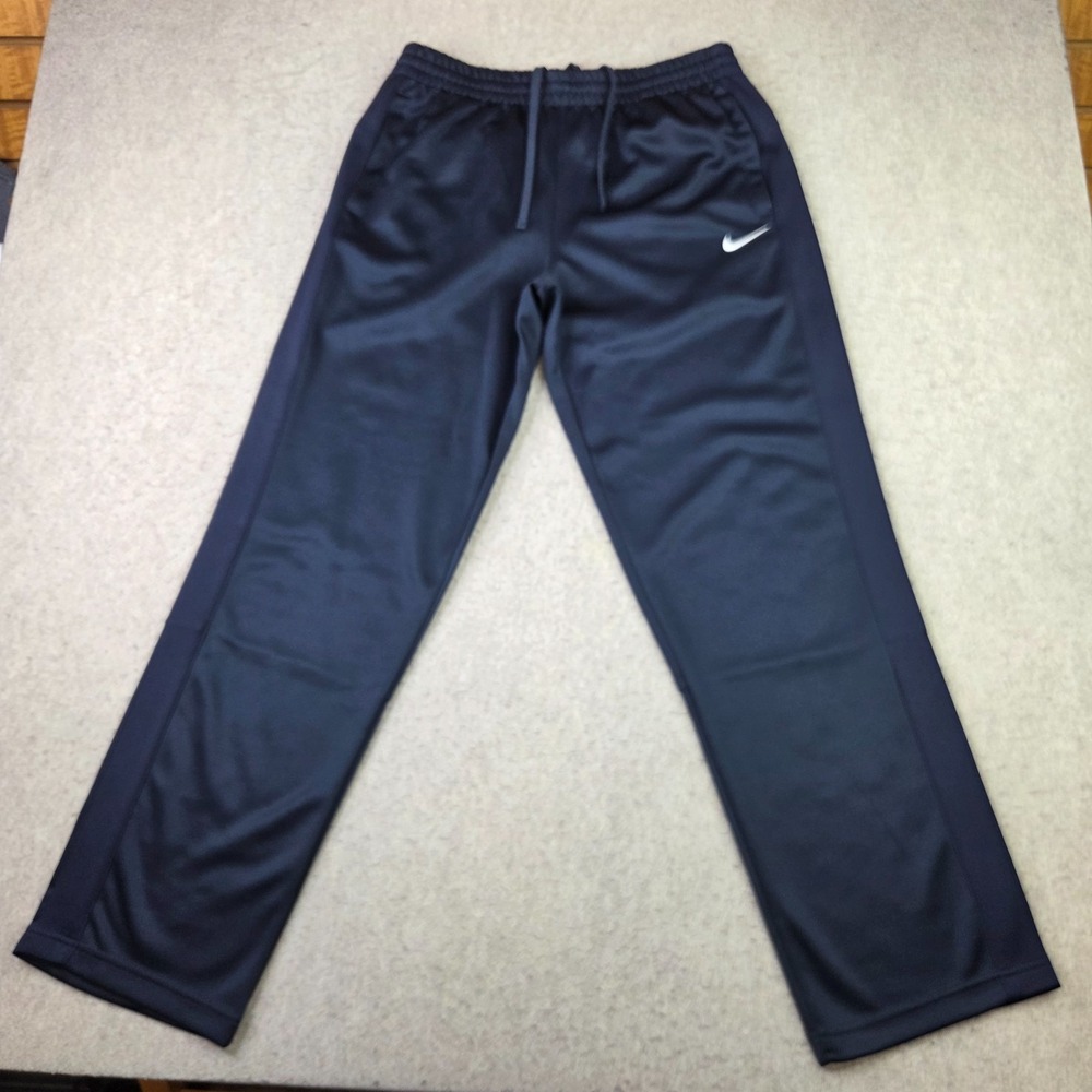 Nike Athletic Department Men's Size M Air Striker Track Sweatpants Navy Blue